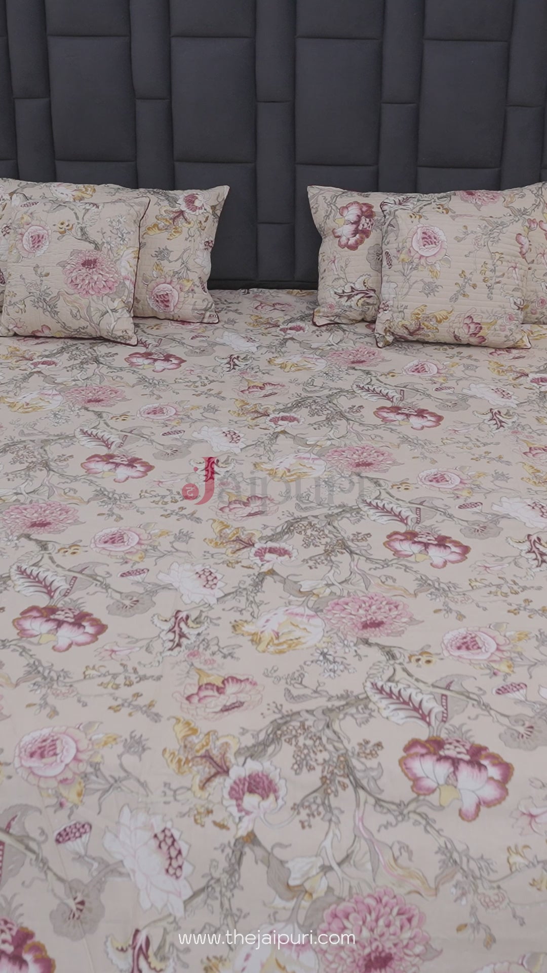 100% Pure Cotton Bed Sheet | Roopa
